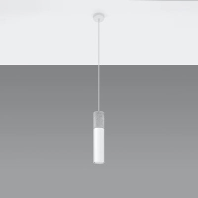 Sollux Lighting LED Pendelleuchte BORGIO, 1xGU10, IP20, Aluminium und Stahl, mattgoldenes Finish, 220-240V