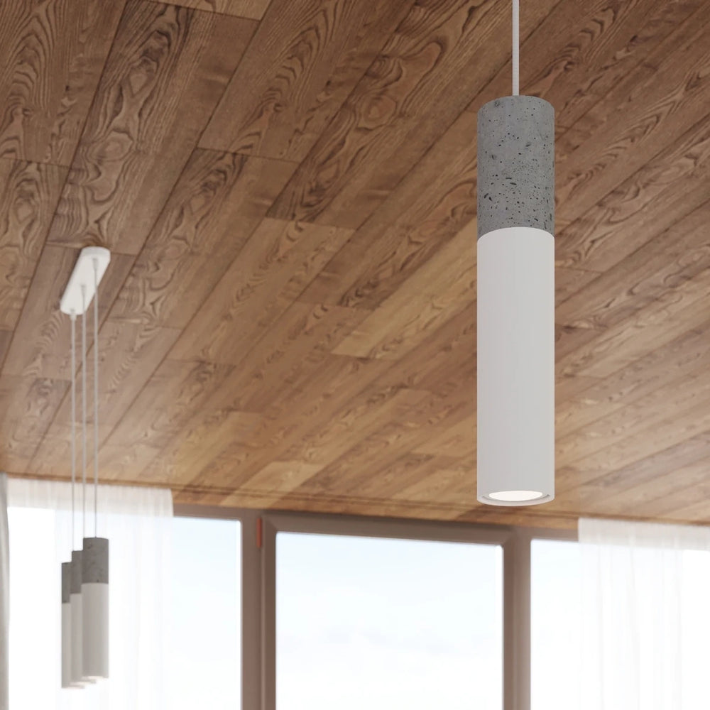 Sollux Lighting LED pendant light Borgio, 2xGU10, IP20, 220-240V, Aluminium and Steel, Matte Gold finish