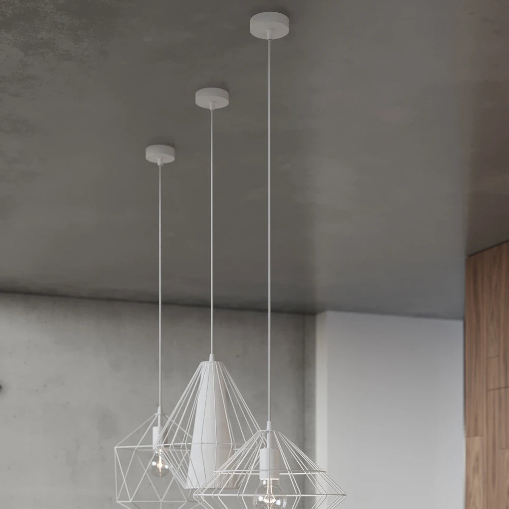 Sollux Lighting LED pendant light Mandelino with E27 socket, IP20, Matte Gold Brass, 220-240V, CE RoHS