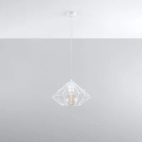 Sollux Lighting LED pendant light Mandelino with E27 socket, IP20, Matte Gold Brass, 220-240V, CE RoHS