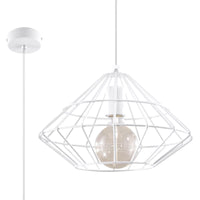 Sollux Lighting LED pendant light Mandelino with E27 socket, IP20, Matte Gold Brass, 220-240V, CE RoHS