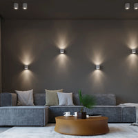 Sollux Lighting LED wall lamp Orbis with G9 socket, IP20, 220-240V, matte gold aluminum, CE RoHS