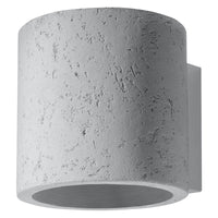 Sollux Lighting LED wall lamp Orbis with G9 socket, IP20, 220-240V, matte gold aluminum, CE RoHS