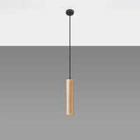 Sollux Lighting LINO hanging lamp, LED ready, Aluminium Matte Gold finish, IP20, 220-240V, CE RoHS