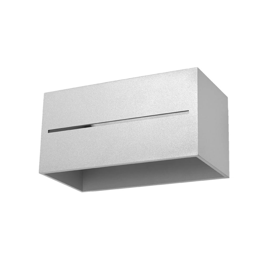 Sollux Lighting LOBO MAXI LED Wandleuchte, IP20, Aluminium Mattgold, 220-240V, max 50W, CE RoHS