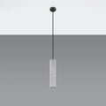 Sollux Lighting LUVO LED pendant lamp, GU10 socket, concrete Grey, IP20, 220-230V, 300mm height, CE certified