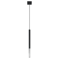 Sollux Lighting MOZAICA LED Pendelleuchte Schwarz Chrom, G9 Fassung, IP20, 1000mm Höhe, CE zertifiziert