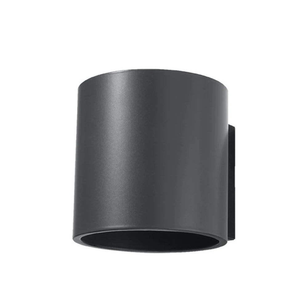 Sollux Lighting ORBIS 1 LED wall lamp Anthracite, Aluminium, G9 socket, 12W max, 220-230V, IP20 CE