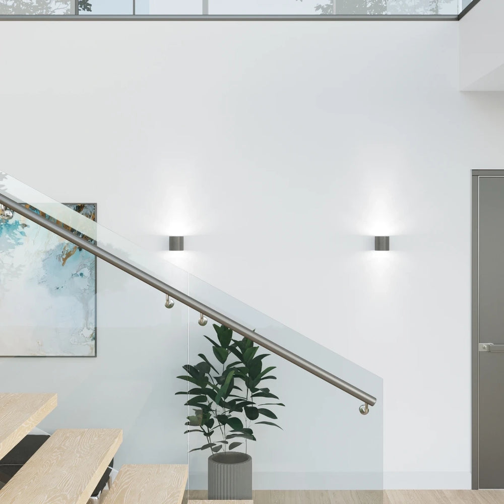 Sollux Lighting ORBIS 1 LED wall lamp Anthracite, Aluminium, G9 socket, 12W max, 220-230V, IP20 CE