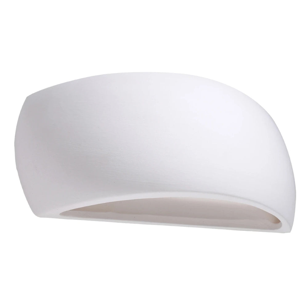 Sollux Lighting PONTIUS ceramic wall lamp, LED compatible, IP20, 220-240V, Matte Gold Brass finish