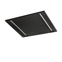 Spectrum ALGINE LINE LED ceiling panel 44W 4000K 5300 lumens IP20 600x600mm Black UGR<16 CRI>80