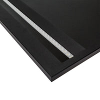 Spectrum ALGINE LINE LED ceiling panel 44W 4000K 5300 lumens IP20 600x600mm Black UGR<16 CRI>80