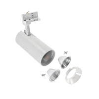 Spectrum ANDROMEDA COB LED Strahler 25W 3000K 2600 Lumen 3-Phasen Weiß IP20 36° 60°