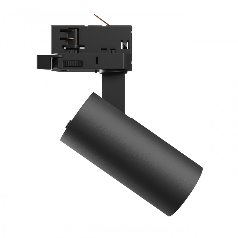 Spectrum ANDROMEDA PRIME LED Stromschienenstrahler 3-Phasen 8W CCT 230V 25° Abstrahlwinkel IP20 Schwarz Aluminium