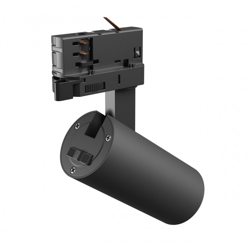 Spectrum ANDROMEDA PRIME LED Stromschienenstrahler 3-Phasen 8W CCT 230V 25° Abstrahlwinkel IP20 Schwarz Aluminium