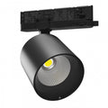 Spectrum ARTEMIDA Maxi LED Stromschienenstrahler 3-Phasen 12-42W 3000K 4500 Lumen CRI>90 IP20 Schwarz Aluminium