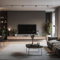 Spectrum ARTEMIDA MINI LED Track Light 3-Phase 20W 4000K CRI>90 230V IP20 Black Aluminium