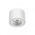 Spectrum CHLOE AR111 GU10 LED Ceiling Light, Adjustable Round White, Surface Mounted, IP20 20W Max
