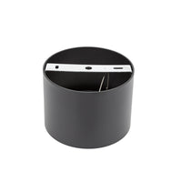 Spectrum CHLOE AR111 GU10 LED Deckenleuchte, IP20, rund verstellbares schwarzes Aluminiumgehäuse, 20W max 250V