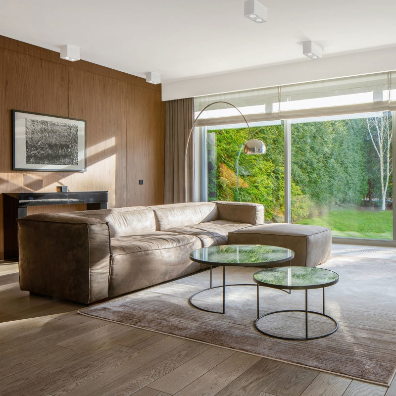 Spectrum CHLOE DUO Weiß Rechteck Verstellbare Deckenleuchte Spot 2xGU10 Aufputz IP20 Innen