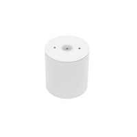 Spectrum CHLOE GU10 Deckenaufbauleuchte, Weiß, IP65, Aluminium Glas, 250V, 90x97mm