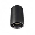 Spectrum CHLOE LED GU10 surface spot light, IP20, 10W max, round Black adjustable ceiling luminaire