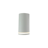 Spectrum CHLOE Mini Ring Aufbau-GU10-Deckenleuchte 230V IP20 Weiß Aluminium Ø55x107mm