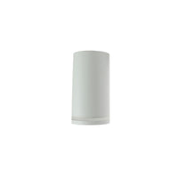 Spectrum CHLOE Mini Ring Aufbau-GU10-Deckenleuchte 230V IP20 Weiß Aluminium Ø55x107mm