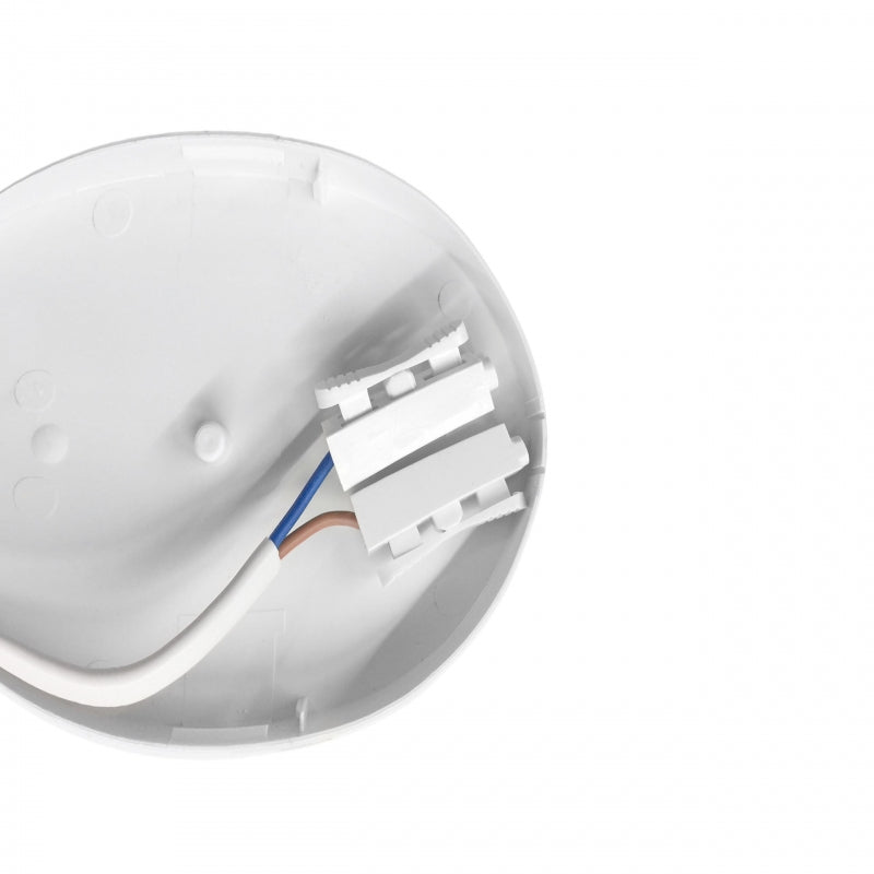 Spectrum LED 20W ceiling lamp IP54 230V 4000K neutral white round PIR sensor 2300 lumens White