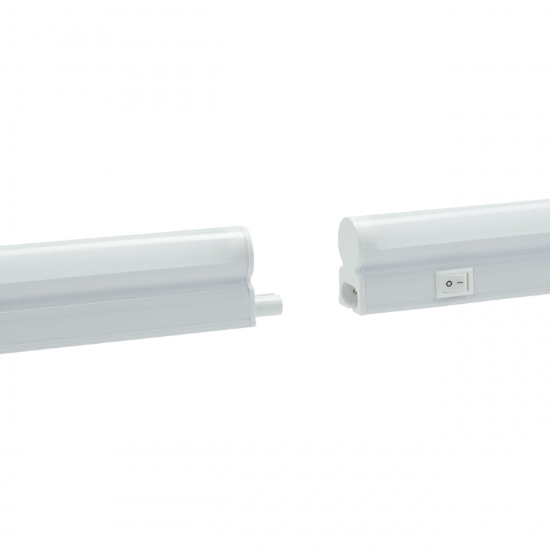 Spectrum LED cabinet light 300mm 4W 4000K 400 lumens IP20 White surface mount with switch 230V