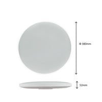 Spectrum LED ceiling light 32W 6000K 230V IP54 round White Black 3450 lumens 115° beam surface mount