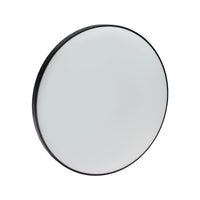Spectrum LED ceiling light 32W 6000K 230V IP54 round White Black 3450 lumens 115° beam surface mount