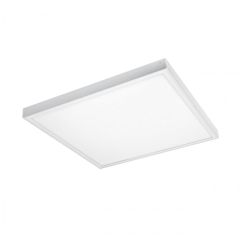 Spectrum LED frame for ALGINE 600x600 surface mounted luminaire, White aluminum housing