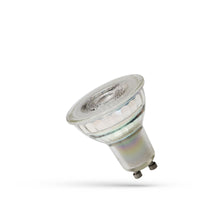 Spectrum LED GU10 230V 4W 3000K Warm White 315 lumens 38° Glass Spotlight Non-Dimmable