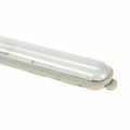 Spectrum LED LIMEA GIGANT Hermetisch 1200mm 38W 6000K 230V IP65 IK10 Kaltweiß Decken- oder Pendelleuchte Grau