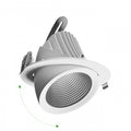 Spectrum LED SILENA 2 recessed downlight 40W 230V 4000K 5000 lumens CRI 80 50° White IP20 aluminum