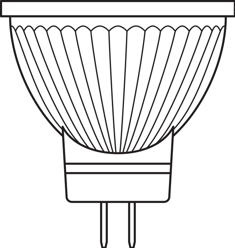 Spectrum LED Spot Reflektor GU4 MR11 2.8W 2700K 184 Lumen 36D dimmbar ersetzt 20W