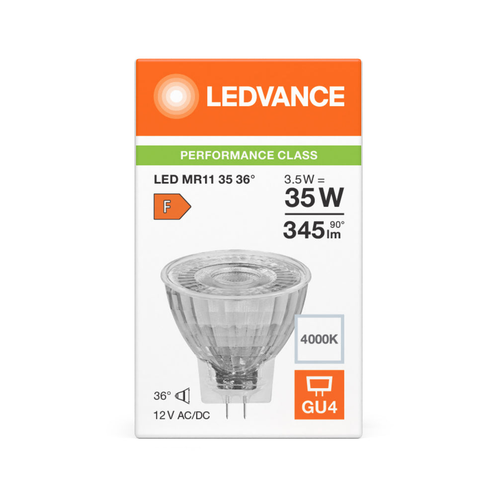 Spectrum LED Spot Reflektor GU4 MR11 4.2W 4000K 345 Lumen 36D Kaltweiß ersetzt 35W