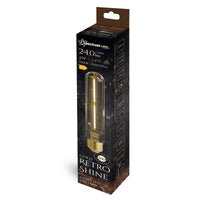Spectrum LED T30 E27 2W 230V COG Filament 240 Lumen 2400K Warmweiß Retro Shine Lampe