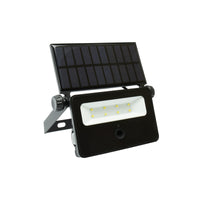 Spectrum NOCTIS SOLARIS MINI LED floodlight 2W 6000K 200 lumens IP65 Black with PIR motion sensor solar powered