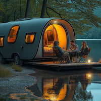 Spectrum SOLARA Campo LED Campinglampe 2W 3000K-6500K IP20 USB-C solar wiederaufladbare Powerbank