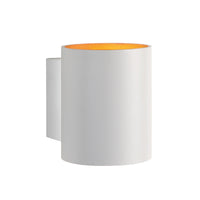 Spectrum SQUALLA G9 LED-Deckenröhre, Aufbauversion, IP20 Weiß-Golden, max. 7W, Aluminiumgehäuse