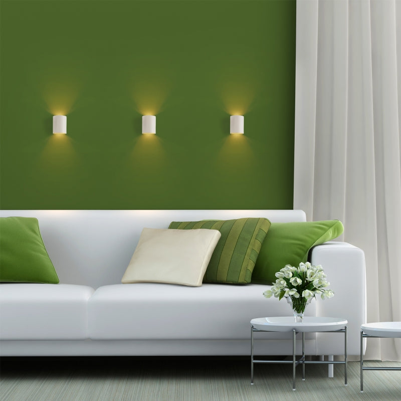 Spectrum SQUALLA G9 LED-Deckenröhre, Aufbauversion, IP20 Weiß-Golden, max. 7W, Aluminiumgehäuse