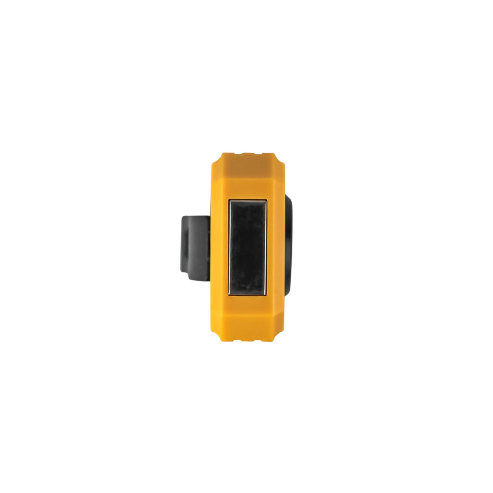 Technik LED Taschenlampe W20 COB 250 Lumen, betrieben mit 3xAAA, weißes Kunststoffgehäuse, IPX2 mit Magnet und Clip
