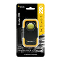 Technik LED Taschenlampe W20 COB 250 Lumen, betrieben mit 3xAAA, weißes Kunststoffgehäuse, IPX2 mit Magnet und Clip