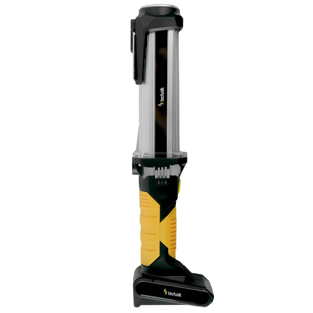 Technik LED Taschenlampe W50 COB+XPG 1000 Lumen Weiß IP55 mit USB Typ-C wiederaufladbarem Akku und Powerbank
