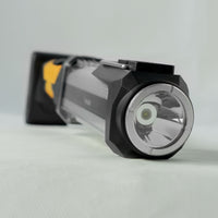 Technik LED Taschenlampe W50 COB+XPG 1000 Lumen Weiß IP55 mit USB Typ-C wiederaufladbarem Akku und Powerbank