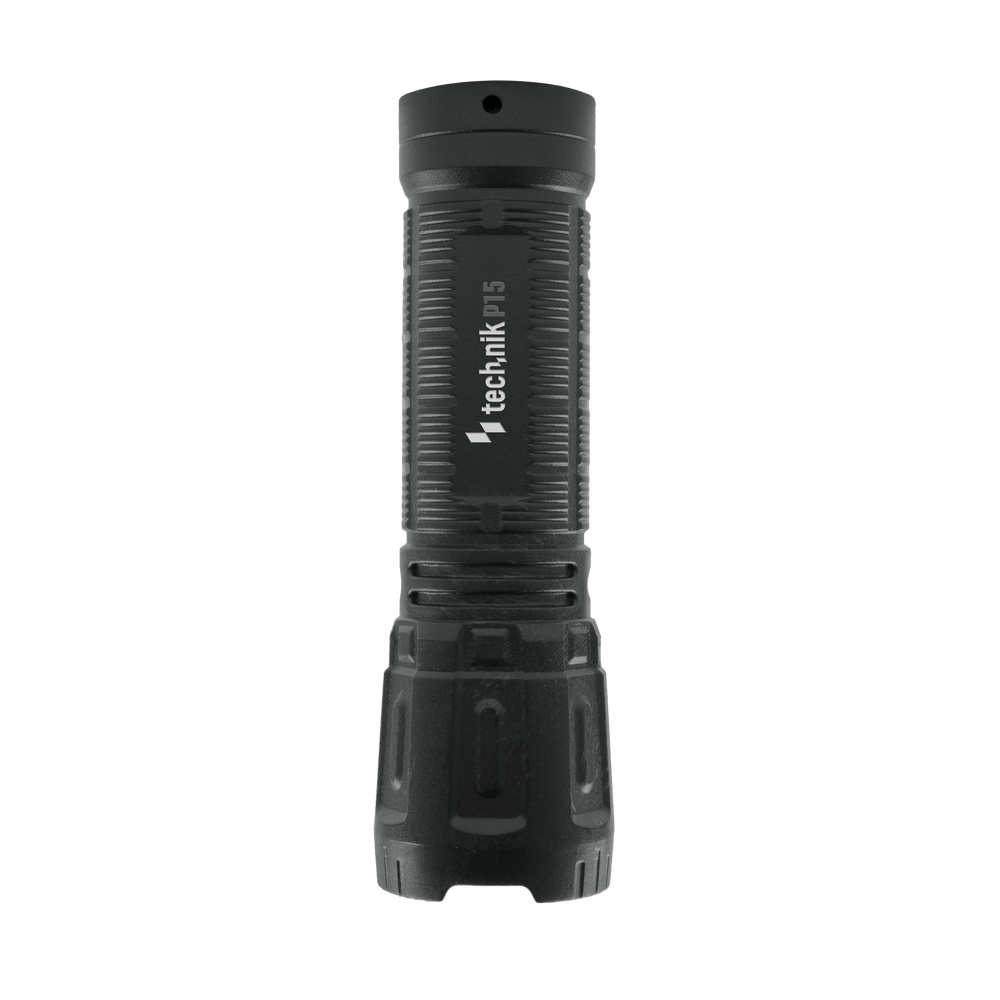 Technik P15 rechargeable flashlight 100 lumens XPE LED, IP44, 800mAh micro USB, 10h runtime, White
