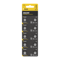 Technik Platinum AG3 LR41 192 392 1.5V Alkaline Knopfzellenbatterie 10er-Pack für Uhren und kleine Geräte