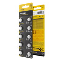 Technik Platinum Alkaline AG13 LR44 A76 357 Knopfzellenbatterie 1.5V 155mAh B10 Packung mit 10